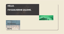 Desktop Screenshot of guilhermesalome.com