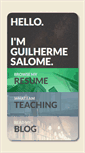 Mobile Screenshot of guilhermesalome.com